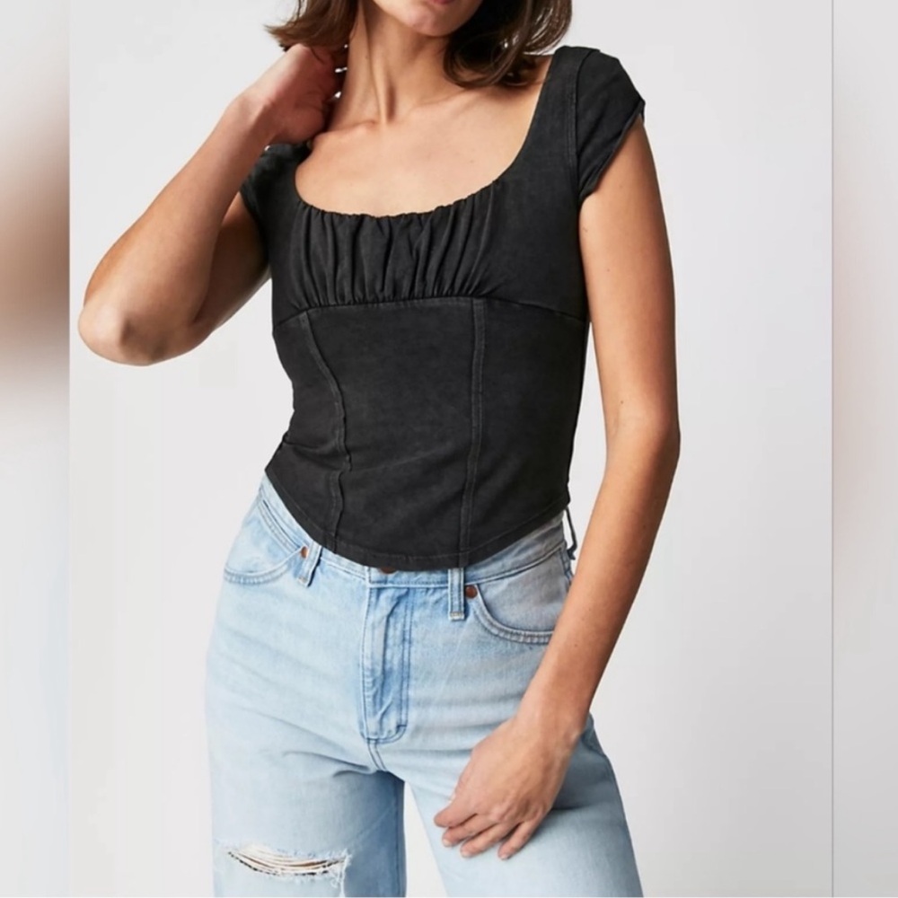 Free People / We The Free KISS The Cam Tee